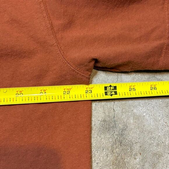 Burnt orange vintage dickies size XL Y2K retro t shirt. - Picture 4 of 7